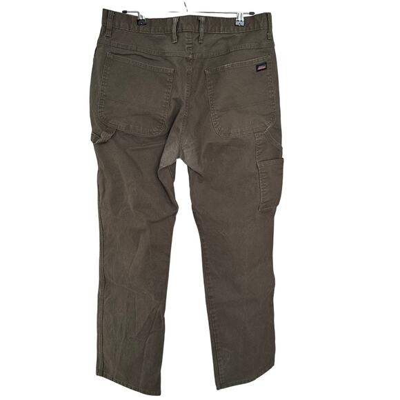 Dickies Men's Relaxed Fit Heavyweight Duck Carpenter Pants, Size 36" x 34", EUC - Picture 4 of 7